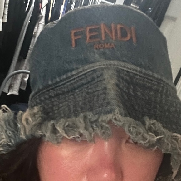 Fendi Denim Bucket Hat - Picture 16 of 16